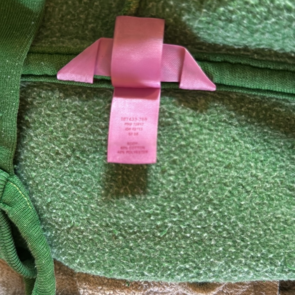 Y2k PINK Victoria’s Secret Pullover Hoodie Kangaroo Pockets VNECK Sweatshirt - Picture 13 of 13